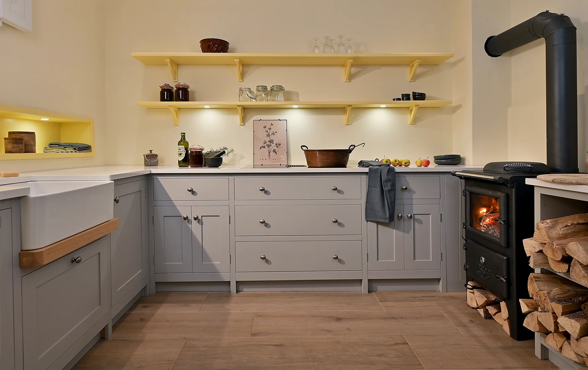 Küche im New Shaker-Stil