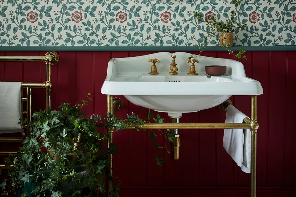 Traditionelles Waschbecken