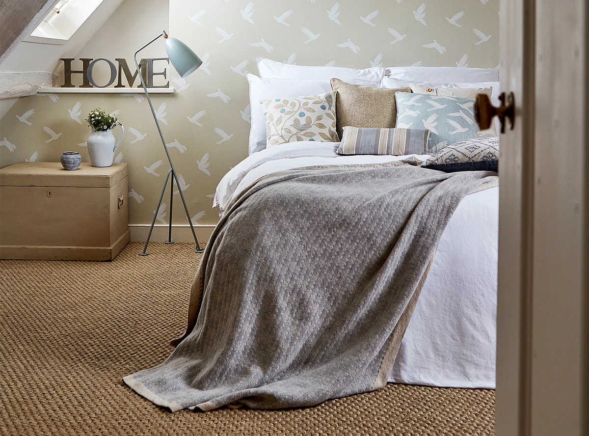 Schlafzimmer mit Bett